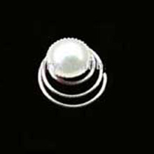 NEW 8mm semi-circle pearl hair spiral twisters fashion wedding ornaments bridal hair decorative jewelry accessory 60pcs x 2024 - buy cheap