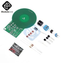 Metal Detector Kit DC 3V-5V 60mm Non-contact Sensor Board Module Electronic Part DIY Kits With Battery case 2024 - buy cheap