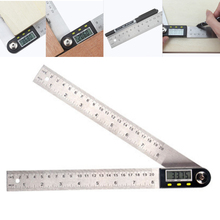 Inclinómetro Digital de acero inoxidable, herramienta de medición de nivel, regla angular electrónica de 12 pulgadas, 200mm, 300mm 2024 - compra barato