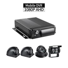 4CH AHD Truck DVR Kit 1080P 256G HD Record with 2pcs 2.0MP Side Cameras 1pcs Indoor Camera 1pcs Rear Camera for Vehicle Security 2024 - buy cheap