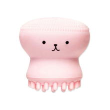 Little Cute Jellyfish Wash Brush Exfoliating Face Cleaner Massage Soft Silicone Facial Brush Scrubber Deep Pore Cleaning Brush 2024 - buy cheap