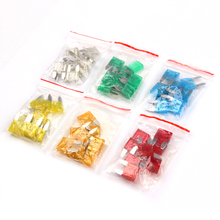 60PCS Small Car Fuses Set 5A/10A/15A/20A/25/30A Mixed Mini Standard Blade Fuse for Auto Truck Automotive Boat Accessories 2024 - buy cheap