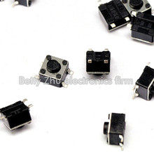 200PCS/LOT 4.5 * 4.5 * 3.8MM SMD Tact Switch 4-pin button switch 2024 - buy cheap