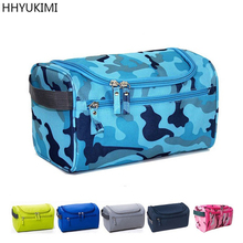 Fashion Waterproof Nylon Men Hanging Makeup Bag Travel Organizer Cosmetic Bag For Women Large Necessaries Toiletry Case Wash Bag 2024 - buy cheap