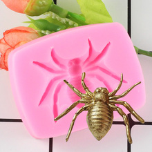 Sugarcraft Spider Silicone Mold Fondant Molds Cake Decorating Tools Cake Border Decoration Tool Chocolate Gumpaste Baking Moulds 2024 - buy cheap