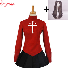 Disfraz de Fate/Stay Night para Halloween, uniforme de Rin tohaka, vestido de Anime, tohaka Rin Cos, diario, nuevo 2024 - compra barato