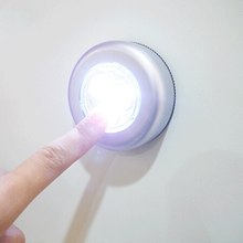 3led luz noturna com sensor de movimento, lâmpada led de indução para parede de corredor, armário e guarda-roupas 2024 - compre barato