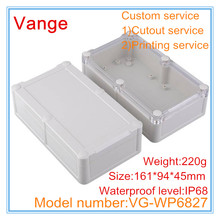 1pcs/lot IP68 waterproof junction housing 161*94*45mm ABS plastic cases enclosure diy for electronics equipment 2024 - buy cheap