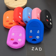 ZAD 4Buttons silicone rubber Car Key Case Shell cover for Ford Transit V362 V348 Mercury Mariner Lincoln Fusion key cover 2024 - buy cheap