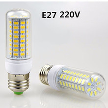LED Bulbs light AC 110V E27 24 36 48 56 69 72   LEDCorn lamp 220V With SMART IC Protection Power 2024 - buy cheap