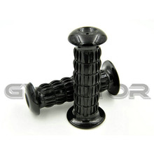 Empuñadura de goma para manillar de motocicleta, pieza modificada de alta calidad, color negro, para SR400 2024 - compra barato