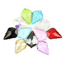 Crystal Maple Leaf Glass Lighitng Chandelier Prism Parts Crystal Chandelier Pendants 63mm/76mm 10~100pcs Colorful For Home Decor 2024 - buy cheap