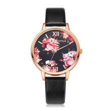 relogio Fashion Ladies Watches Women Quartz Rose Flower Pink Wrist watch Clock Analog Quartz Wristwatches Bracelet masculino 35 2024 - buy cheap