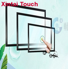 Xintai Touch 43 "IR сенсорная рамка 10 точек usb Инфракрасная сенсорная рамка Панель мульти сенсорный экран Накладка для все-в-одном монитора ПК 2024 - купить недорого