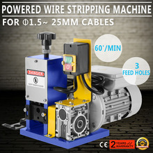 220V Powered Electric Wire Stripping Machine Cable Stripper 1.5-25mm Copper 2024 - buy cheap