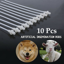 10Pcs/set Artificial Insemination Rods Breeding Catheter Tube Dog Sheep Goat 2024 - buy cheap