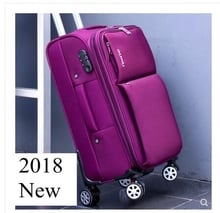 Oxford Spinner suitcases Travel Luggage Suitcase Men Travel Rolling luggage bags On Wheels Travel Wheeled Suitcase trolley bags 2024 - buy cheap