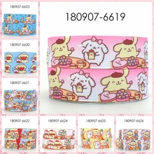 10yards -different sizes -Japanese cartoon dog pattern printed Grosgrain ribbon 2024 - buy cheap