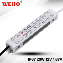 (LPV-20-12) 85-264VAC input CE RoHS 12v waterproof led driver single output 20W 2024 - buy cheap