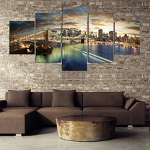 5 Pcs(No Frame)Tall Bridge Painting Canvas Wall Art Picture Home Decoration Wall Pictures For Bedroom,Printing on Canvas 2024 - buy cheap