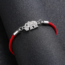 Classic Elephant Charm Bracelet  Inspirational Gift Red Thread Adjustable Wish Bracelets Women Men Kids Jewelry wholesale 2024 - buy cheap