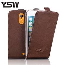 YSW For HOMTOM HT20 Genuine Leather Case Luxury Flip Superior Quality Cover 2024 - buy cheap
