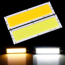 12V-24V bombilla de la lámpara fuente de luz del coche 1000LM 10W COB LED cuadrado/tira de luz de la lámpara de alta potencia de Chip caliente/frío blanco 2024 - compra barato