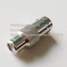 High Quality CCTV BNC Female to RCA Female Coax Cable Connector Adapter Plug Cable F/F 10Qty, Free shipping 2024 - buy cheap