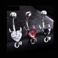 2019 New Fashion Love Bohemian Navel Body Piercing Stainless Steel Crystal Belly Button Ring For Women Jewelry Pendientes 2024 - buy cheap