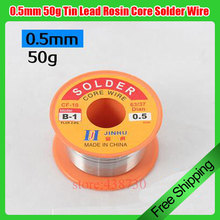 1 Pcs 0.5mm 50g Tin Lead Rosin Core Solder Wire Soldering Reel Weld Wire High Quality 2024 - buy cheap