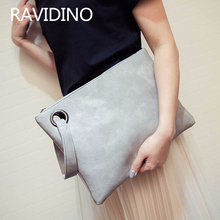 women's clutch bag leather women envelope bag clutch evening bag female Clutches Handbag Leather Envelope Bags 21cm*31cm 2024 - buy cheap