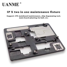 UANME For Phone X Two in One Maintenance Fixture Jig PCB Board Holder chip degumming IC Maintenance Repair Mold Tool Platform 2024 - buy cheap