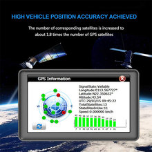 Pratical-sistema de acceso directo para navegador GPS, dispositivo Universal duradero de 7 pulgadas, ABS 2024 - compra barato