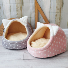 Pet Dog House Warm Dog Bed Kennel Soft Puppy Cushion Cat Nest Dogs Basket Chihuahua Teddy Bed For Small Medium Dogs Pet Supplier 2024 - buy cheap