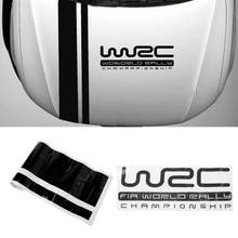 Customization WRC Stripe Car Covers Vinyl Racing Sports Decal Head Car Sticker VW Cruze Renault Accessories 2024 - buy cheap