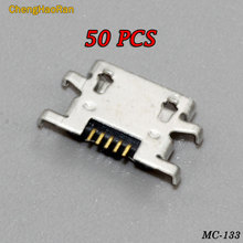 ChengHaoRan 50 шт./лот микро USB разъем Гнездовой 5-контактный разъем для зарядки для Sony Xperia M C1904 C1905 C2004 C2005 2024 - купить недорого