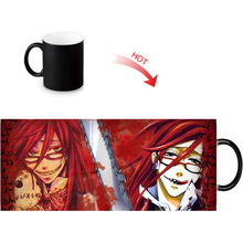 Custom Grell Sutcliff Magic Mug Personalized Mugs Heat Sensitive Color Changing Coffee Cup Ceramic Magical Mugs Gift 2024 - buy cheap