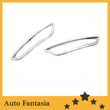 Chrome Rear Bumper Reflector Cover Trim for Volkswagen Golf MK6-free shipping 2024 - buy cheap