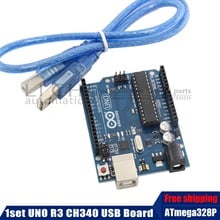 1 шт. Новый мини USB UNO R3 микроконтроллер для Arduino заменить ATmega16U2 ATmega328 Uno R3 плата модуль для 3D принтера 2024 - купить недорого