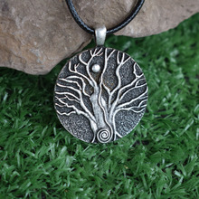 SanLan wicca Spirit Tree of life necklace sun jewelry 2024 - buy cheap