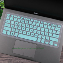 Silicone Laptop keyboard cover Protector skin For 2018 Dell Inspiron 13 5000 13.3 inch i5378 5379 7000 7370 E7370 7373 7368 7378 2024 - buy cheap
