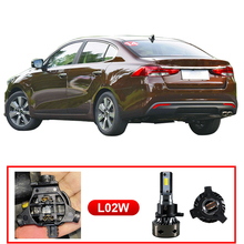 CARLitek Mini H7 with Special Socket Led Headlight For Kia K4 Canbus Car Bulb Kits 6000K 12000LM Fog Lamp Car Accessories 2024 - buy cheap
