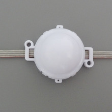 frosted cover;40mm diameter;IP68;24V;UCS1903;addressable led smart module;1.44W;RGB full color 2024 - buy cheap