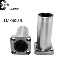 LMK40LUU Square long linear bushing bearing heavy duty bearing flange motion ball slide block bearings for cnc machinery 2024 - buy cheap