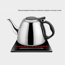 1.2L Kitchen Rapid Heating Stainless Steel Flat Bottom Water Kettle Cooking Tool Utensils Kitchen Accessories 2024 - buy cheap