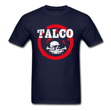 Men T Shirts Ska Punk Talco T-shirt Trombone Skull Tshirt 2019 Street Rapper Tops Funky Cotton Navy Tees Skulls Clothes 2024 - buy cheap