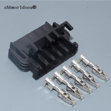 shhworldsea 2.8mm for VW 5pin automotive cable plug 893 971 635 auto plastic wiring harness connector 893971635 2024 - buy cheap