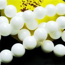 new   jewelry HOT!+++ 10mm  Huge White Round chalcedony Hematite Loose Beads 15'' Wholesale and retail 2024 - buy cheap