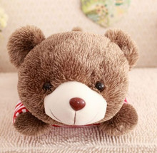 stripes sweater design prone brown bear doll large 120 cm teddy bear plush toy , throw pillow birthday gift x131 2024 - buy cheap