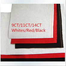 100X100cm   Canvas  9CT OR 11CT OR 14CT  Factory Shop Cross Stitch Fabric Aida Cloth Or Make Any Size 2024 - buy cheap